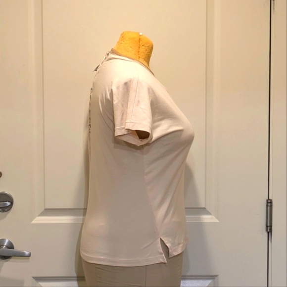 NWT Puma M 2017 Elastic Lace Up Back Crop Tee - Picture 4 of 9